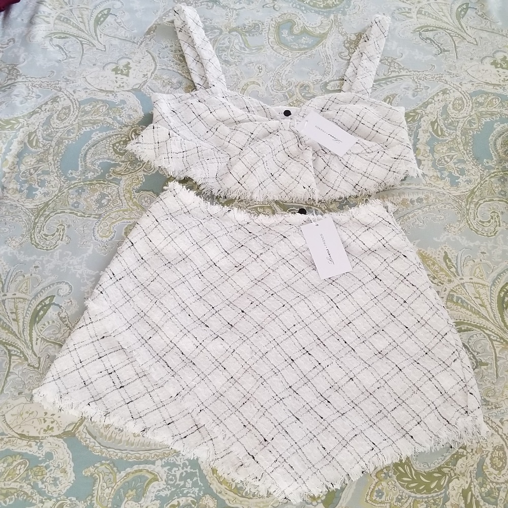 Lovers + Friends - Tweed Skort Set